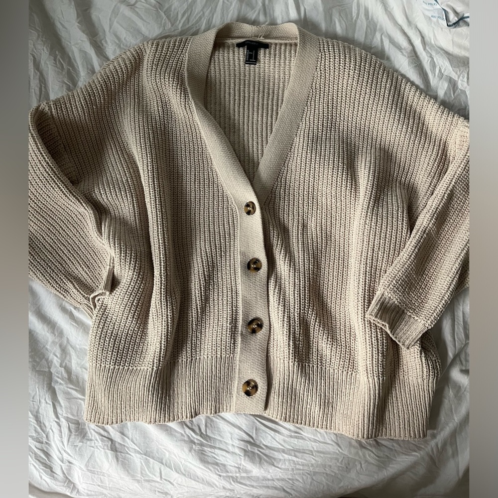 Oversized Knit Cardigan
